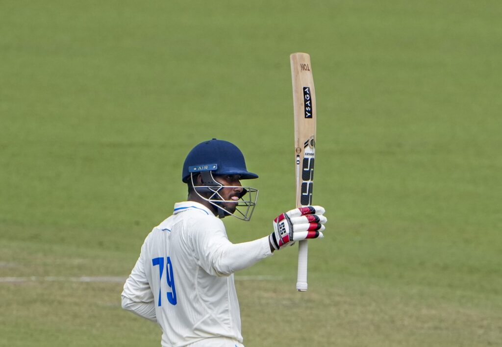 Gharami's unbeaten ton keeps Bengal afloat against Andhra