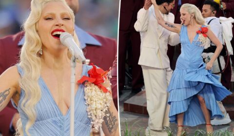 How Lady Gaga’s Super Bowl 2026 halftime show look paid tribute to Puerto Rico