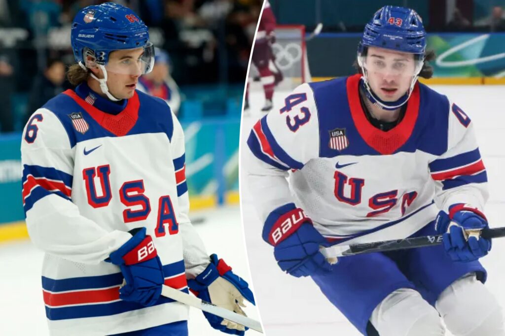 Jack and Quinn Hughes finally get to play together — with Olympics as the stage