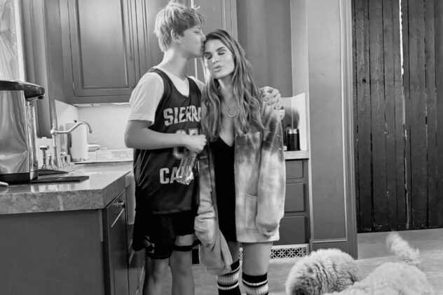 Jessica Simpson’s 12-year-old son towers over pop star in sweet snap