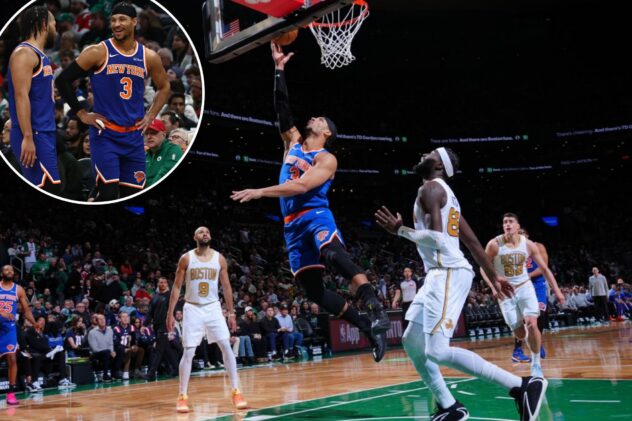 Josh Hart is fully embracing his Knicks polarity