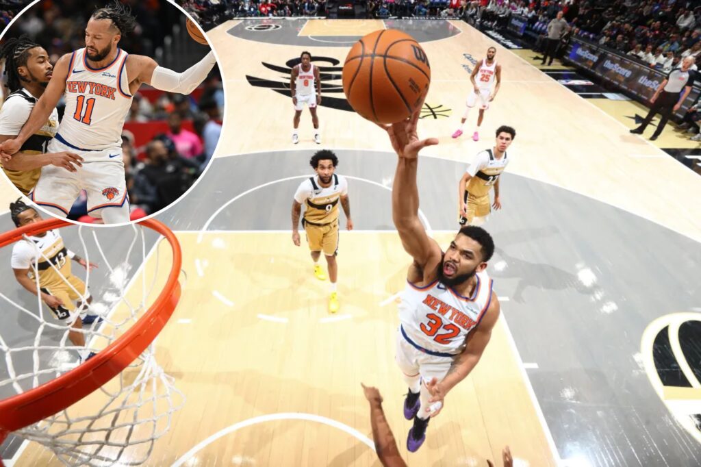 Knicks demolish Wizards for seventh straight win as trade deadline nears