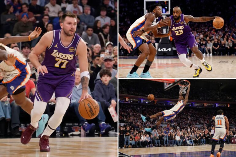 Lakers lifeless in tough loss to Knicks