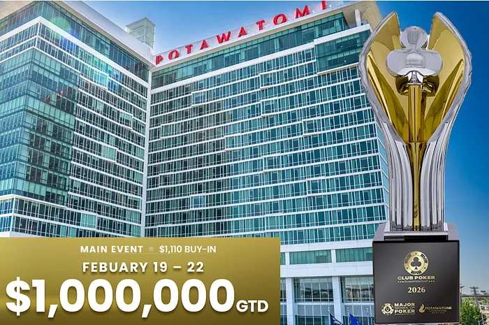 Major Poker Tournament in Milwaukee to Offer $1,000,000 GTD; 11 Gold Card Events on Schedule