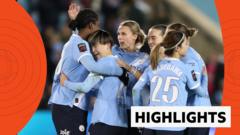 Man City thrash Leicester to move 11 points clear in WSL