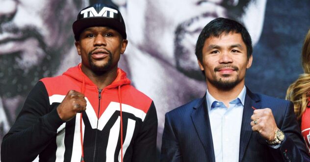 Manny Pacquiao announces the weight he wants for Mayweather rematch
