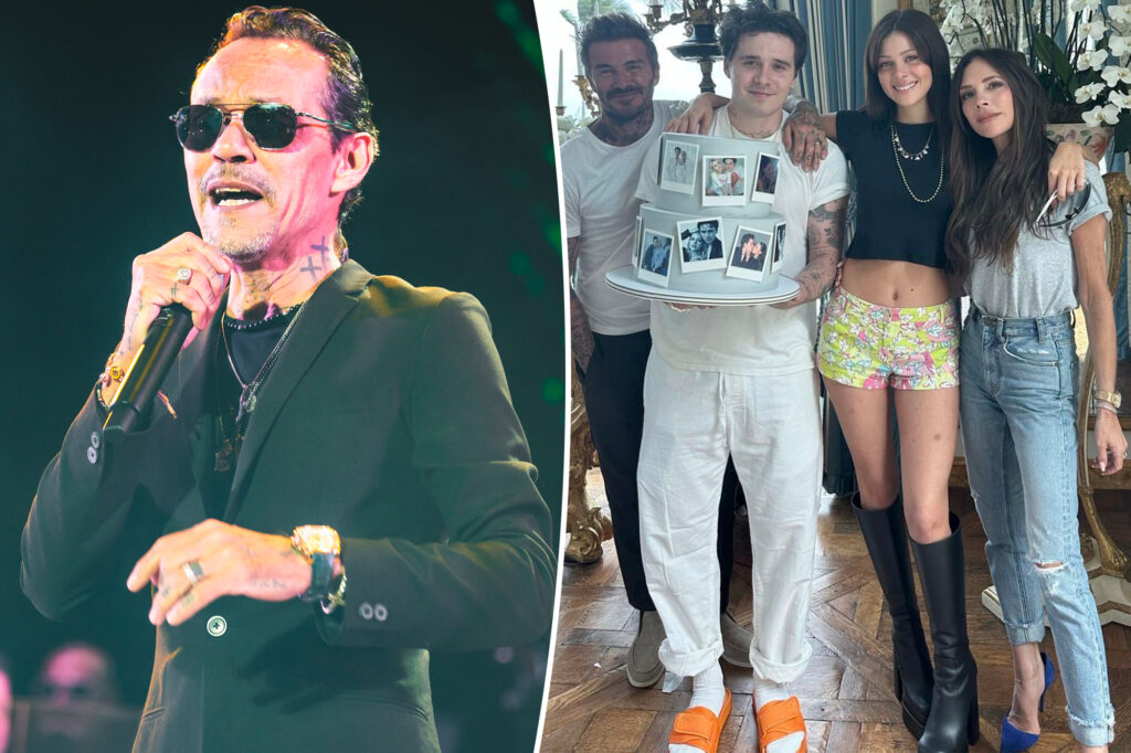 Marc Anthony says Beckham family feud is ‘hardly the truth’ after getting dragged into drama