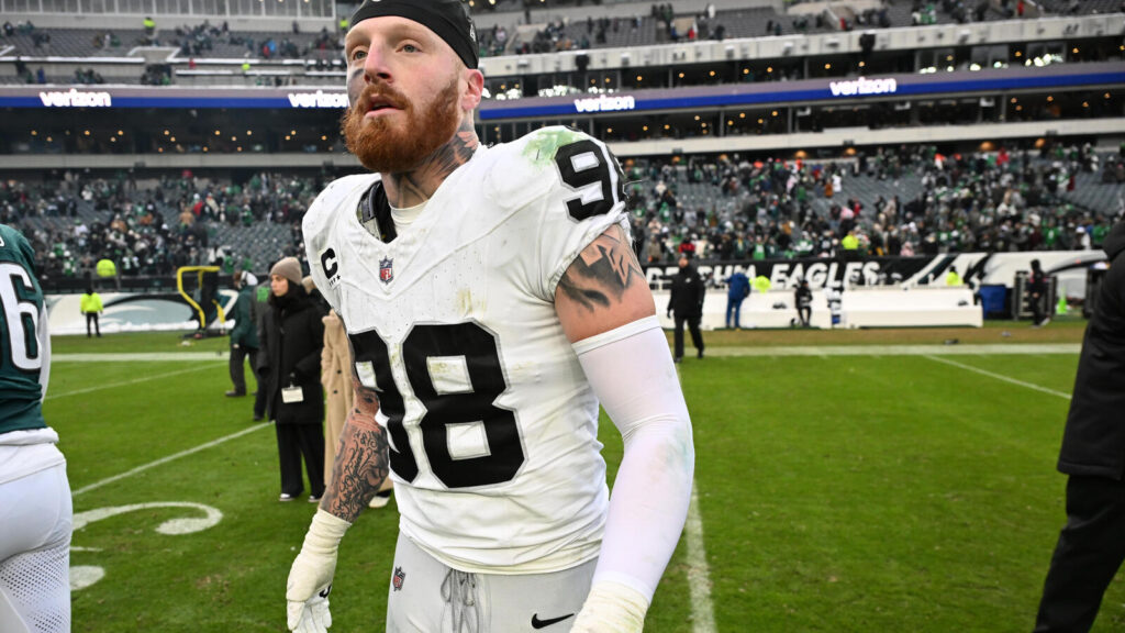 Maxx Crosby praises Klint Kubiak silent tape approach