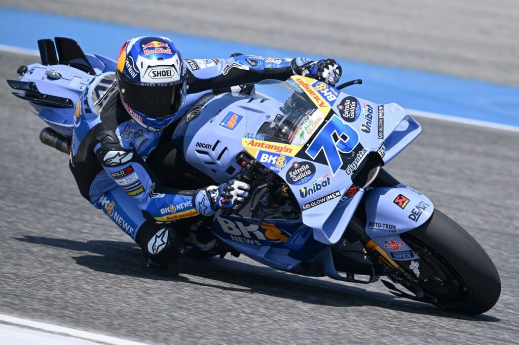 MotoGP Buriram test: Alex Marquez fastest on opening day as Marc Marquez crashes twice