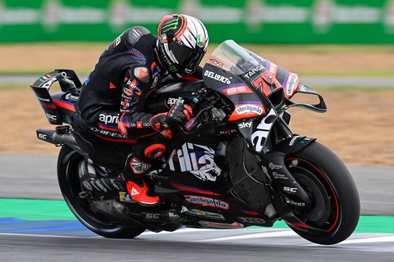 MotoGP Thailand GP: Marco Bezzecchi beats Marc Marquez to pole despite late crash