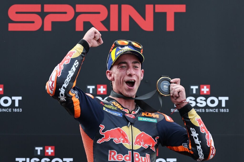 MotoGP Thailand GP: Pedro Acosta breaks duck with sprint win