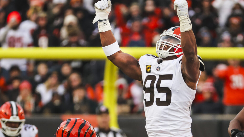 Myles Garrett joins rare club with unanimous Defensive Player Of Year Award