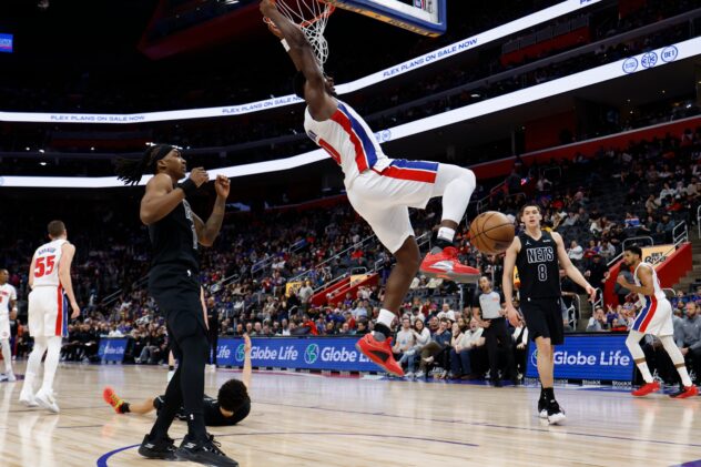 Nets embarrassed by Pistons in 53-point shellacking to end road trip