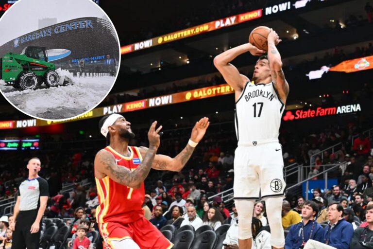 Nets forced to practice in Atlanta with travel plans upended by NYC blizzard