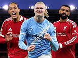 Only FOUR Liverpool stars make the cut as key men for Arne Slot's side are omitted - while Pep Guardiola's men dominate: Stats boffins reveal combined Liverpool v Man City XI