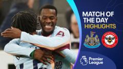 Ouattara scores late to give Brentford win over Newcastle