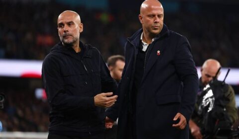 Pep Guardiola sends blunt reminder to Arne Slot after eye-catching Liverpool comments
