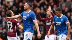 Rangers v Hearts, Oxlade-Chamberlain and Goodwin in focus