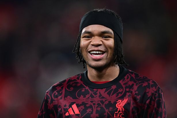 Rio Ngumoha banishes Anfield frustrations with sublime goal for Liverpool U21s