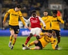 Saka rejects talk of Arsenal wilting but scars of title near-misses run deep