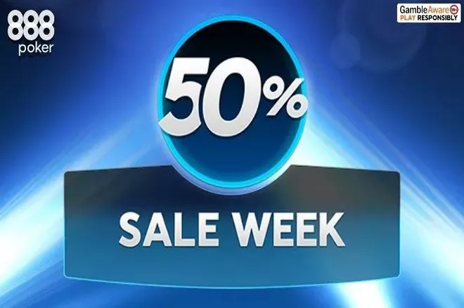 Save Up To 50% on Tournament Buy-ins During 888poker' Sale Week