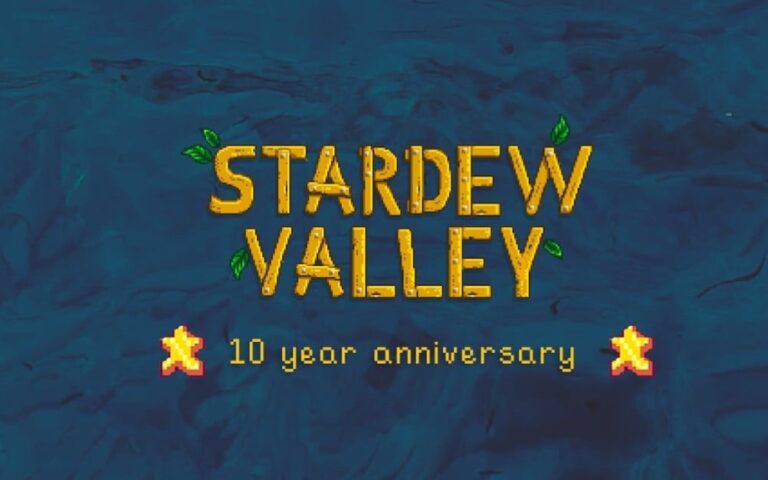 Stardew Valley Is Celebrating 10 Years With A Special Anniversary Broadcast
