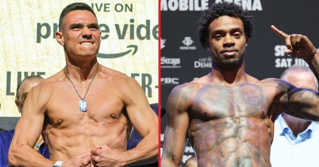 Tim Bradley says Errol Spence vs Tim Tszyu ends in a KO: "He's done"