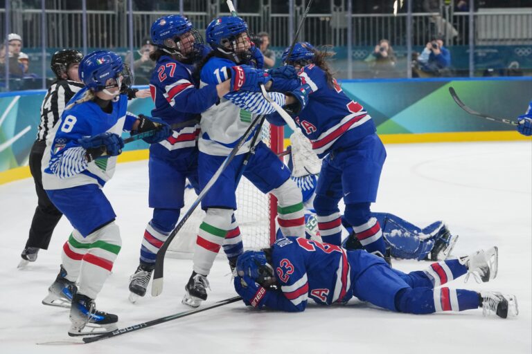 US women’s hockey coach livid over officiating as win over Italy gets heated: ‘Blatantly break the rules’