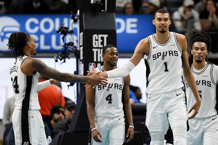 Vassell and Spurs overcome Wemby's rough night to beat Raptors 110-107, extend win streak to 10