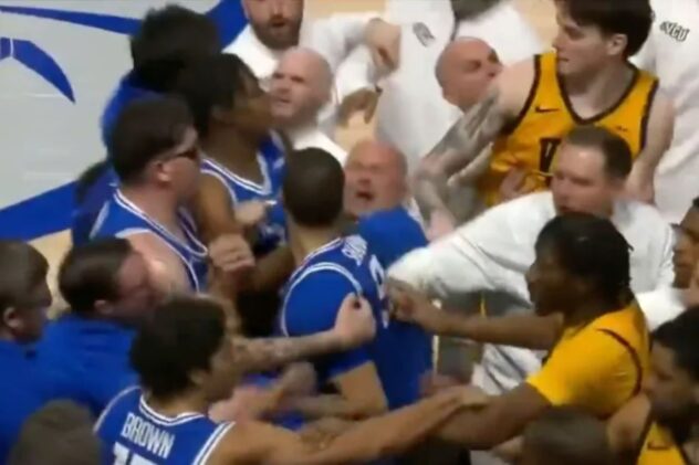 VCU-Saint Louis brawl breaks out after head-scratching move at buzzer