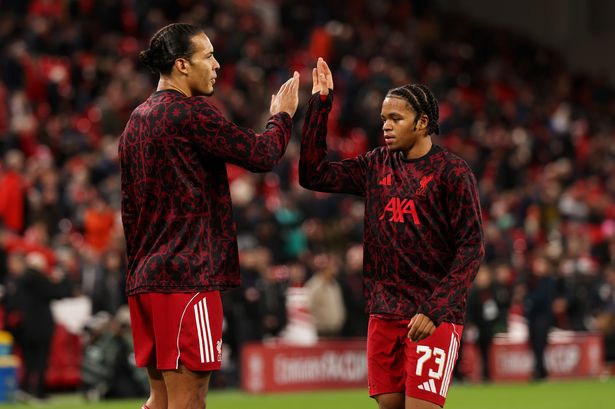 Virgil van Dijk sends message to Rio Ngumoha despite heroics - 'A lot to learn'