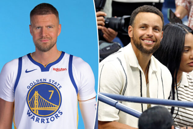 Warriors’ Steph Curry out, but Kristaps Porzingis expected to make debut