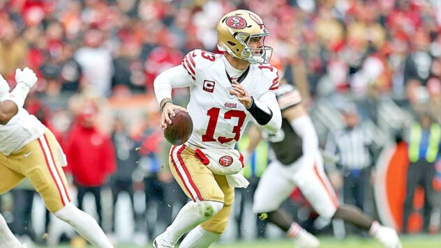 Where 49ers QB Brock Purdy landed in PFF's top 101 players of 2025