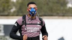 Why are Real Madrid players training in masks?