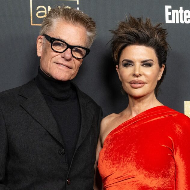 Why Lisa Rinna Was "Very Nervous" for Harry Hamlin to Read Her Book
