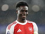 With his new five-year contract, special bond with the club, megawatt smile, England incentive and history of overcoming dark times, Bukayo Saka can be the one to lift Arsenal out of their gloom, writes IAN HERBERT