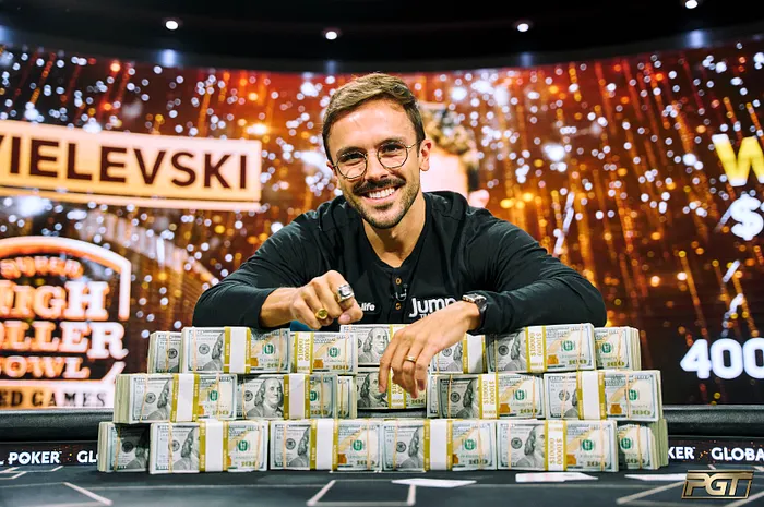 Yuri Dzivielevski Cruises to Victory in $100k Super High Roller Bowl Mixed Games