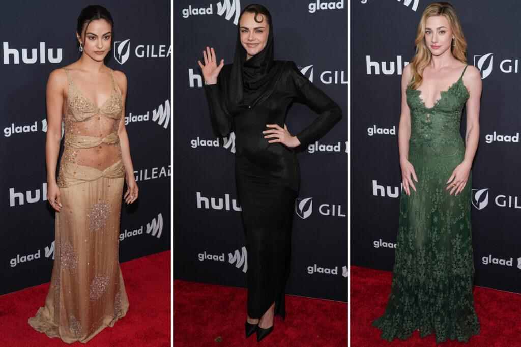2026 GLAAD Media Awards red carpet: Cara Delevingne, Camila Mendes, Lili Reinhart and more