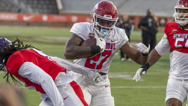 An athletic freak from the SEC could be a logical replacement for Travis Etienne in Jacksonville