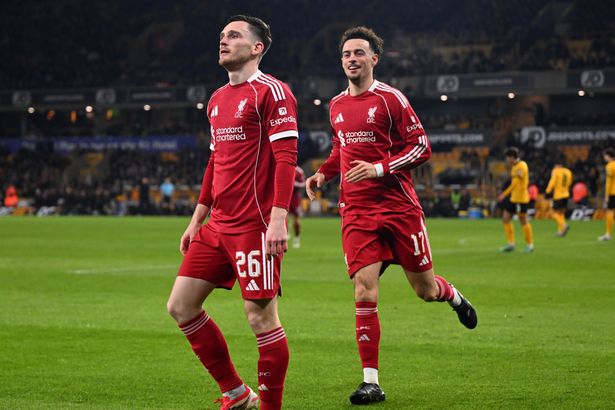 Andy Robertson does something he's never done before in nine years at Liverpool