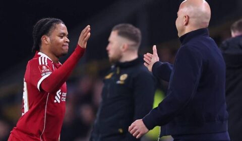 Arne Slot faces Liverpool dilemma as Rio Ngumoha responds to Steven Gerrard