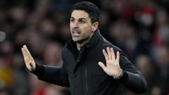 Arteta 'upset' Arsenal don't score more from corners