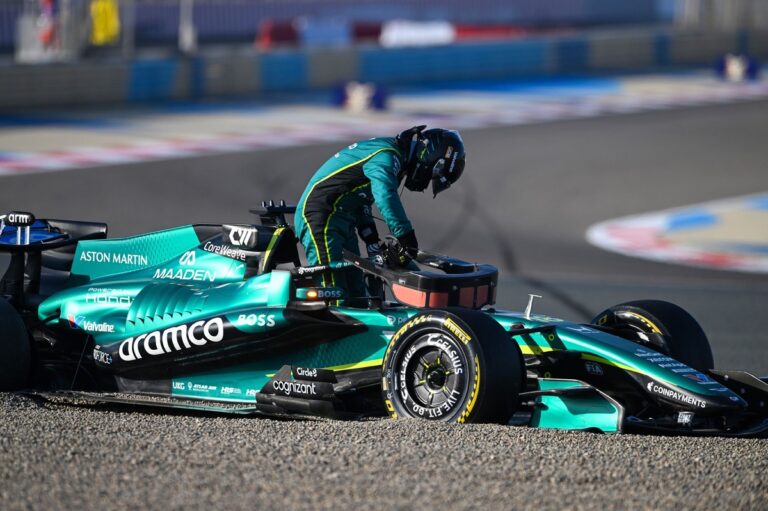 Aston Martin F1 drivers limited to 25 laps to avoid nerve damage