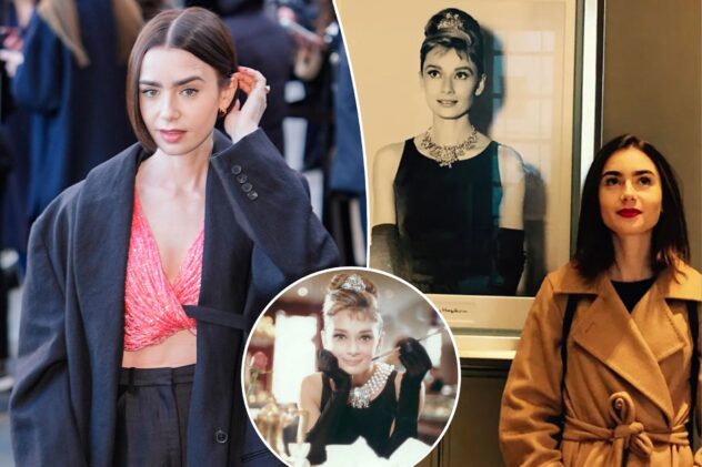 Audrey Hepburn’s son reacts to Lily Collins casting as fans clash over ‘Breakfast at Tiffany’s’ era film