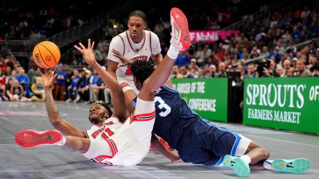 Big 12 ditches LED glass courts mid-tournament after mixed reviews about slippery surface