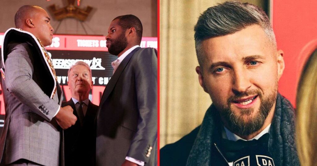Carl Froch doubles down on Wardley vs Dubois KO prediction: "He's not at this level"