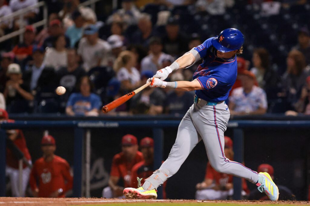 Carson Benge keeps displaying what Mets like in spring games with ‘tough decisions’ ahead