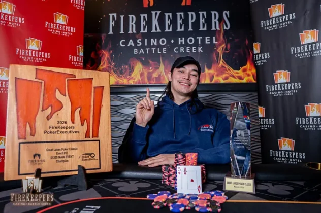 Cash Game Grinder Wins First-Ever Great Lakes Poker Classic Main Event