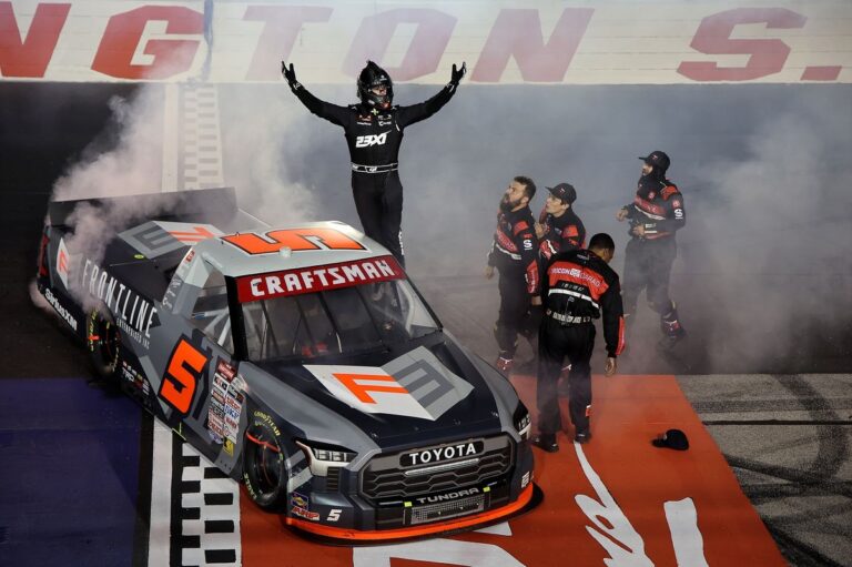 Corey Heim wins Darlington Truck race in stunning ninth-to-first charge