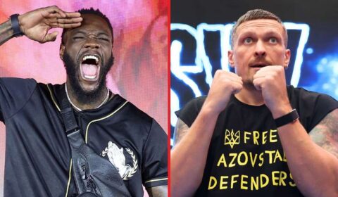 Deontay Wilder believes one factor made Oleksandr Usyk u-turn on fighting him